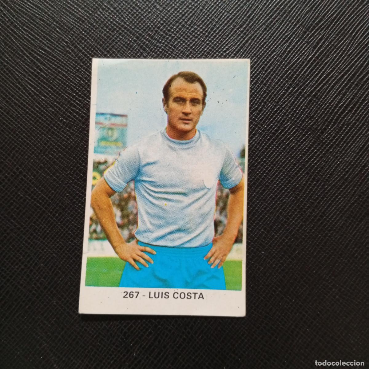 Cromos de f&uacute;tbol: 267 LUIS COSTA ZARAGOZA RUIZ ROMERO 1970 1971 CROMO 70 MEJICO 71 - SIN PEGAR - A32 PG10