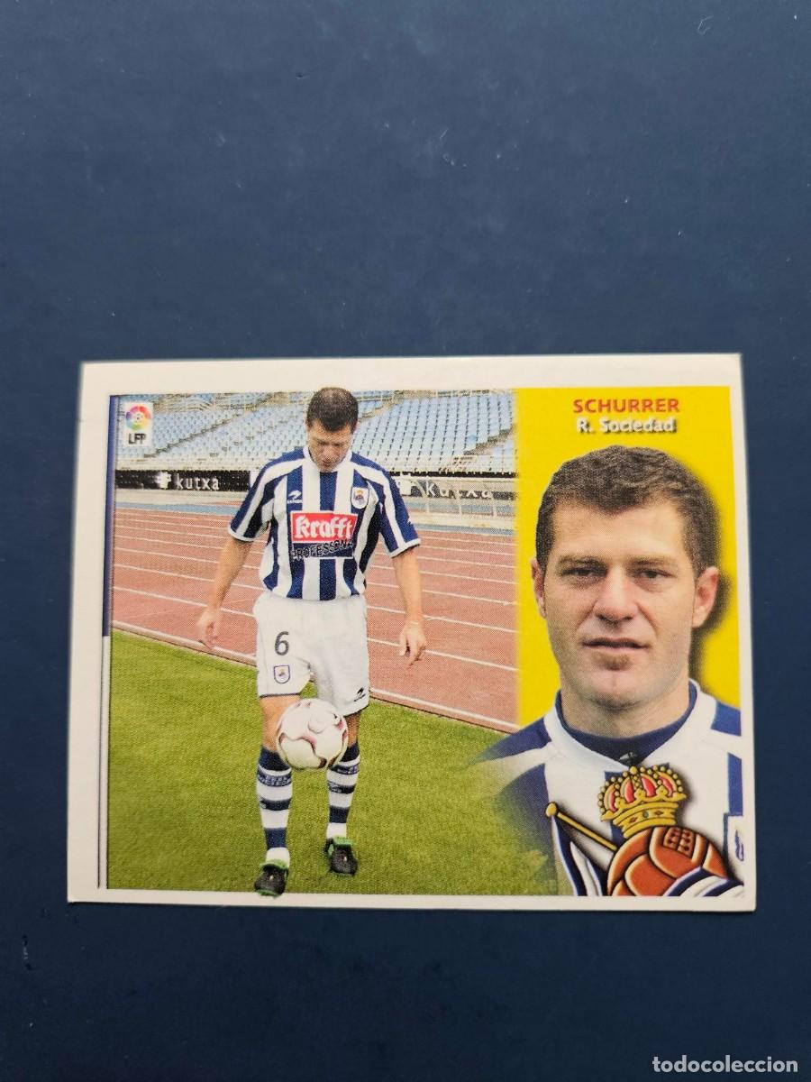 Cromos de f&uacute;tbol: FICHAJE 22 SCH&Uuml;RRER REAL SOCIEDAD LIGA ESTE 02 03 2002 2003 SIN PEGAR NUNCA PEGADO