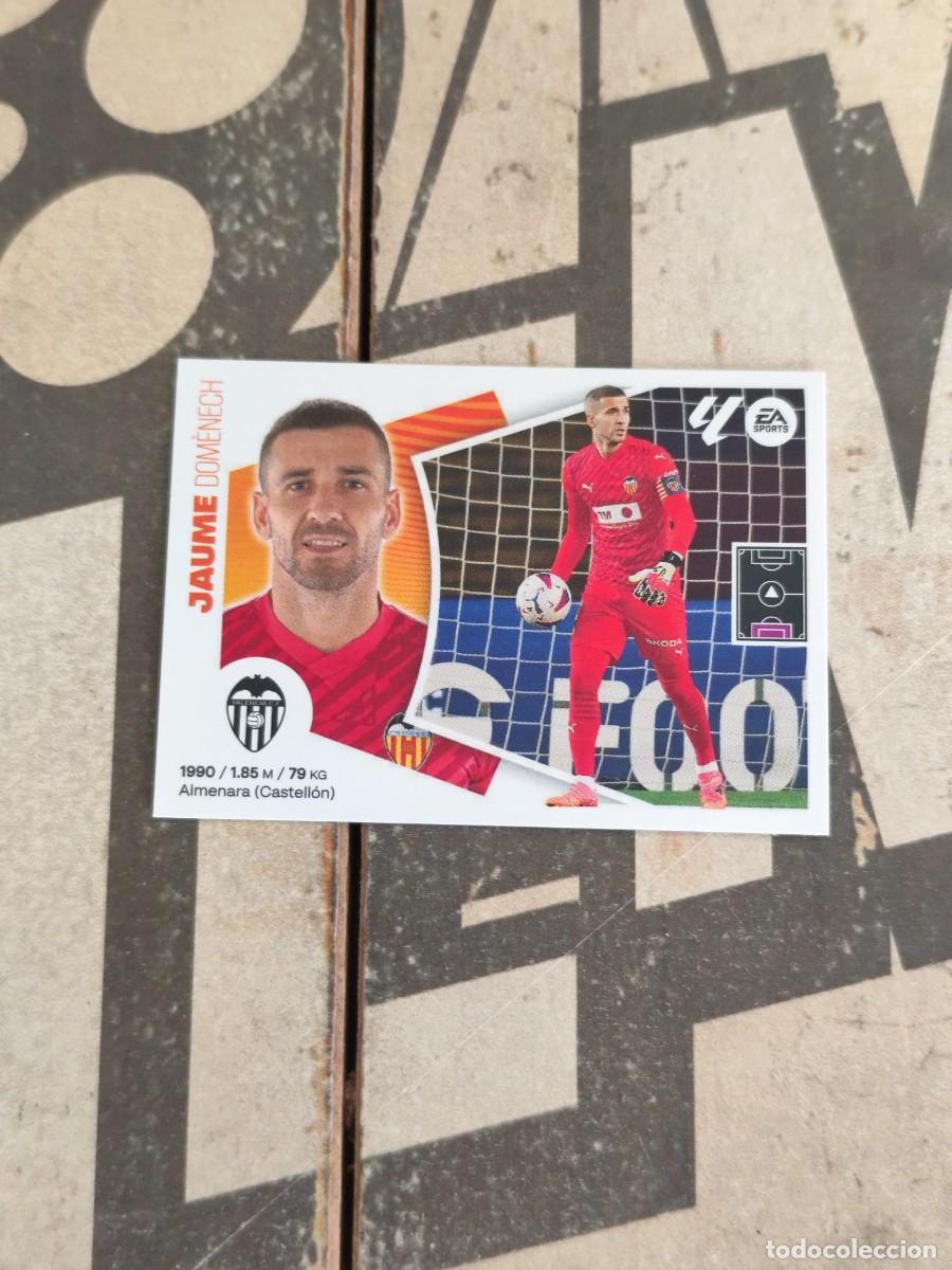 Cromos de f&uacute;tbol: Jaume N&deg; 4 Valencia Liga Este 24/25 sin pegar