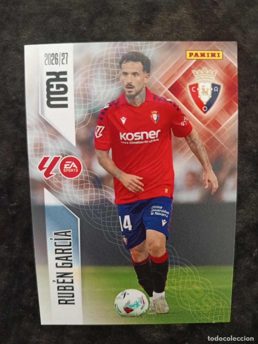 Cromos de f&uacute;tbol: MGK 2026/27 MEGACRACKS PANINI. #265 RUB&Eacute;N GARC&Iacute;A. AT.OSASUNA.
