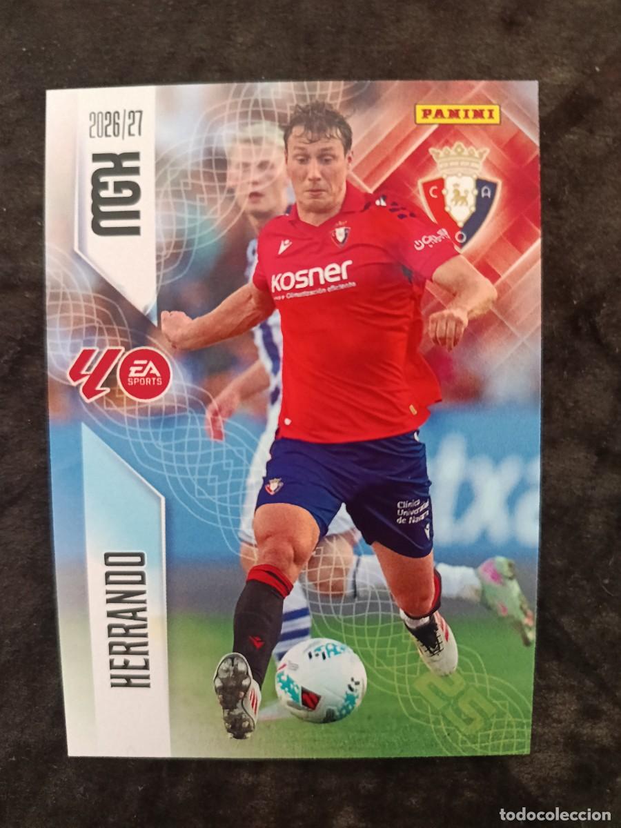Cromos de f&uacute;tbol: MGK 2026/27 MEGACRACKS PANINI. #259 HERRANDO. AT.OSASUNA.
