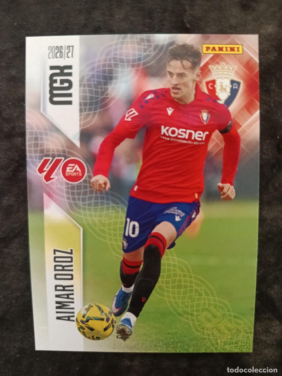 Cromos de f&uacute;tbol: MGK 2026/27 MEGACRACKS PANINI. #266 AIMAR OROZ. AT.OSASUNA.