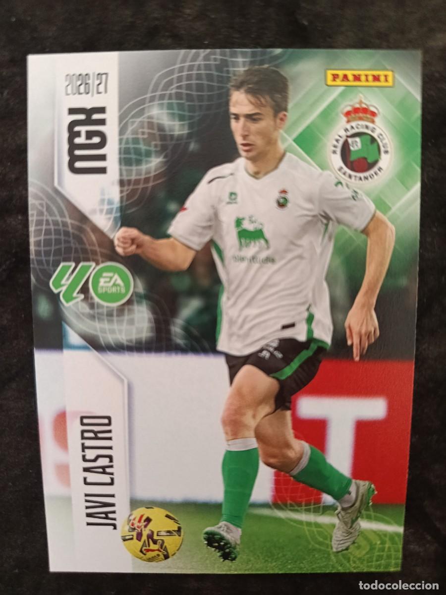 Cromos de f&uacute;tbol: MGK 2026/27 MEGACRACKS PANINI. #277 JAVI CASTRO. RACING DE SANTANDER.