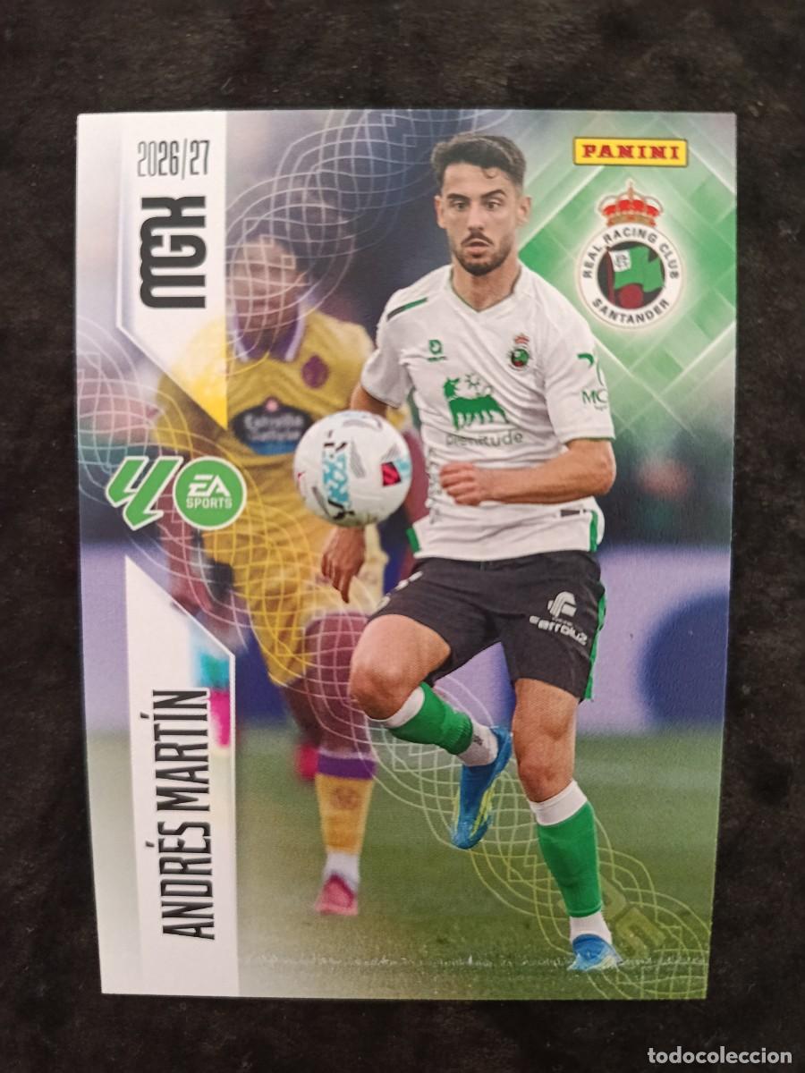 Cromos de f&uacute;tbol: MGK 2026/27 MEGACRACKS PANINI. #225 ANDR&Eacute;S MART&Iacute;N. RACING DE SANTANDER.