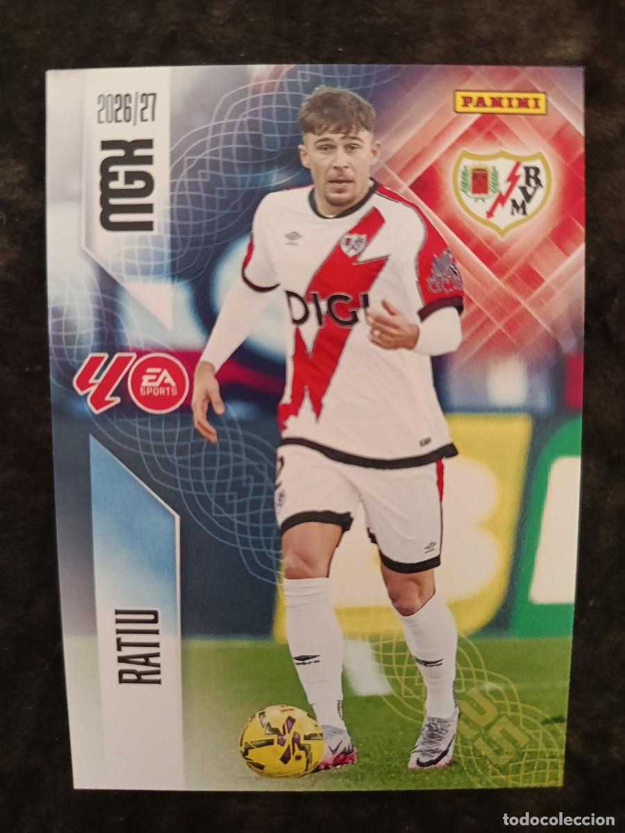 Cromos de f&uacute;tbol: MGK 2026/27 MEGACRACKS PANINI. #292 RATIU. RAYO VALLECANO.