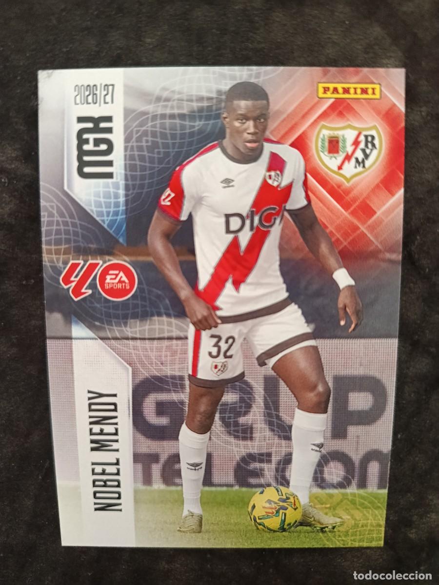 Cromos de f&uacute;tbol: MGK 2026/27 MEGACRACKS PANINI. #295 NOBEL MENDY. RAYO VALLECANO.