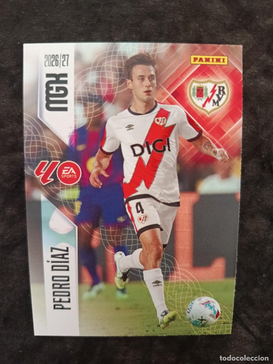 Cromos de f&uacute;tbol: MGK 2026/27 MEGACRACKS PANINI. #298 PEDRO D&Iacute;AZ. RAYO VALLECANO.