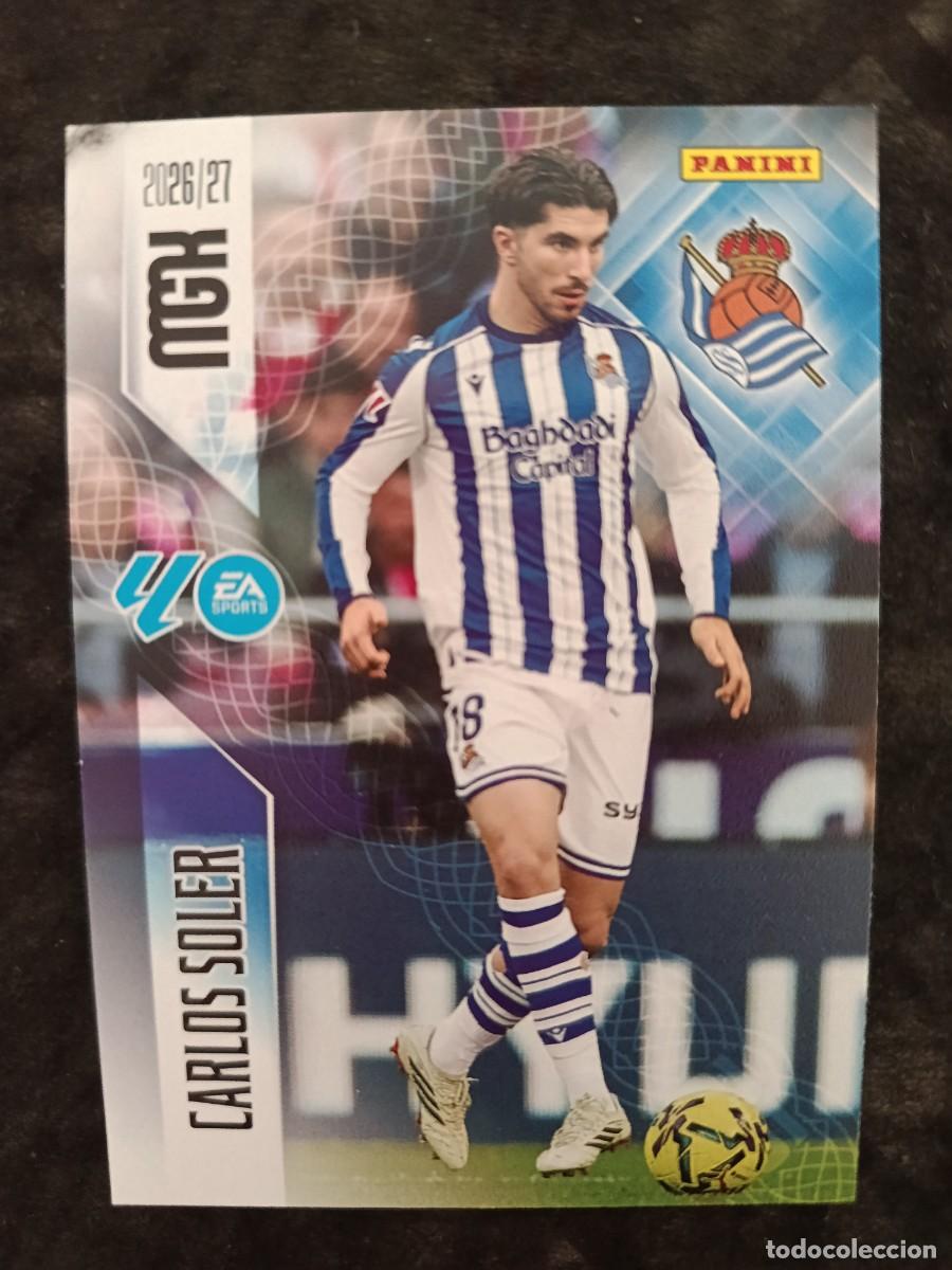 Cromos de Futebol: MGK 2026/27 MEGACRACKS PANINI. #319 CARLOS SOLER. R.SOCIEDAD.