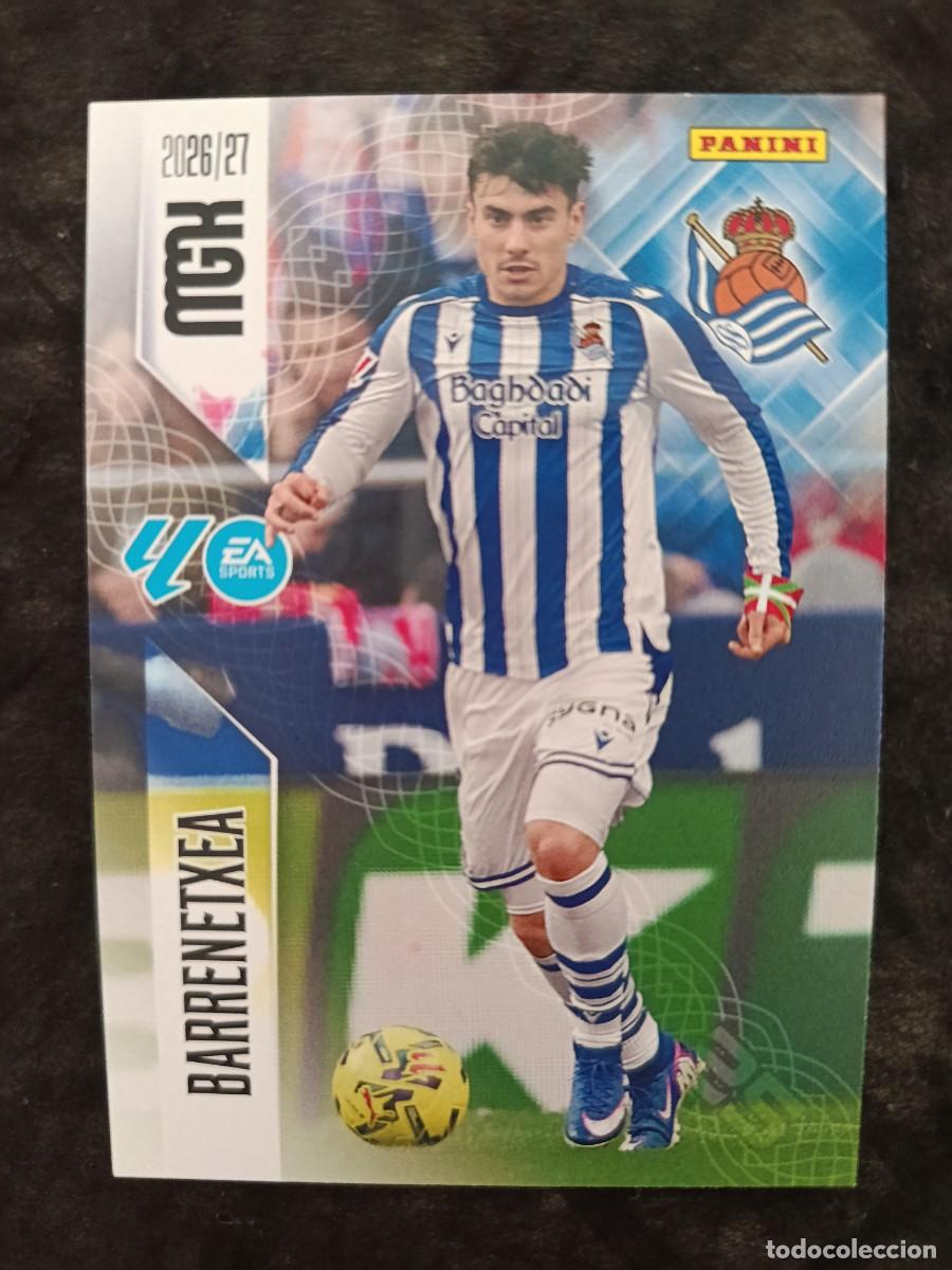 Cromos de Futebol: MGK 2026/27 MEGACRACKS PANINI. #321 BARRENETXEA. R.SOCIEDAD.