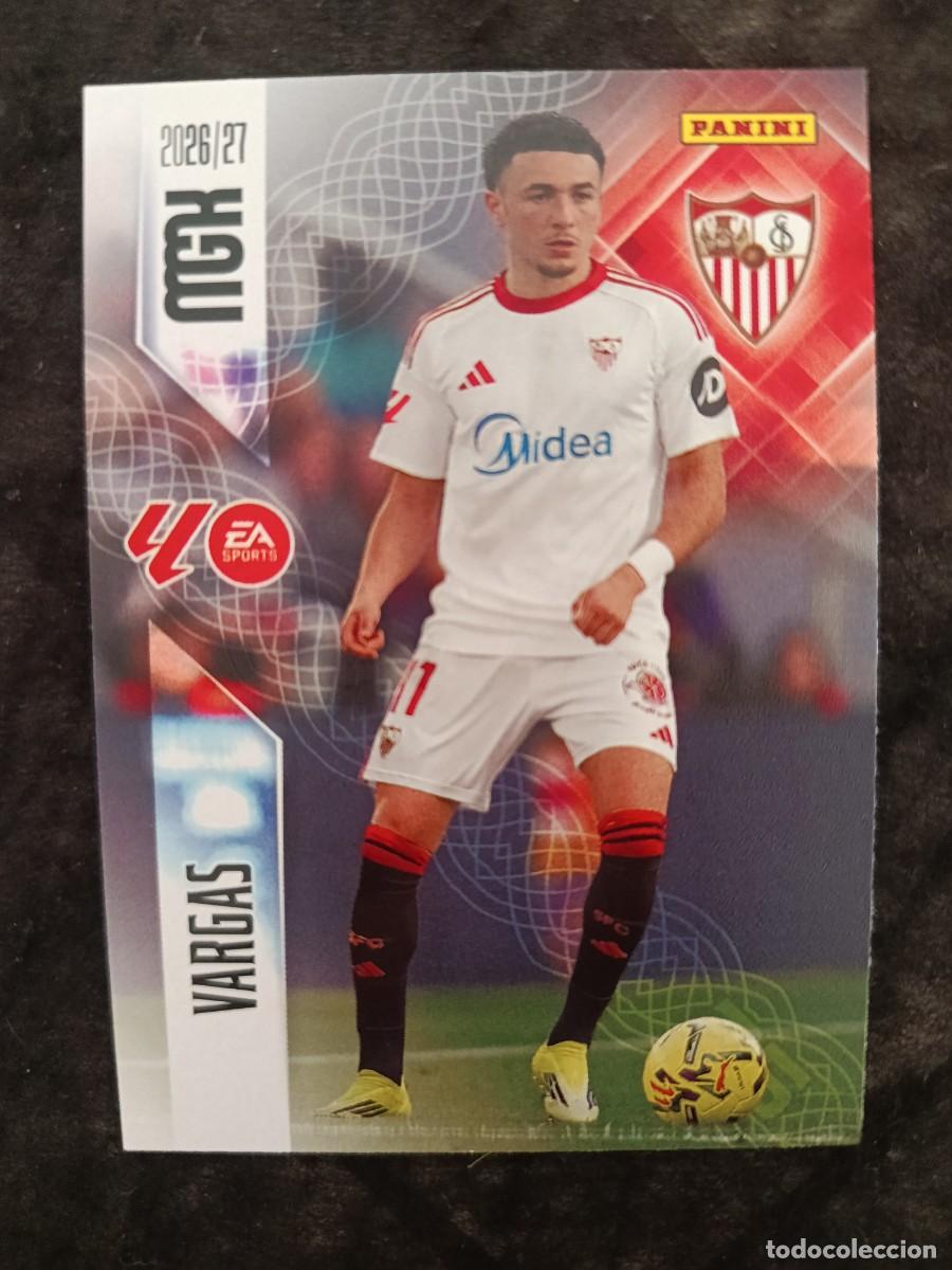 Figurine di Calcio: MGK 2026/27 MEGACRACKS PANINI. #337 VARGAS. SEVILLA FC.