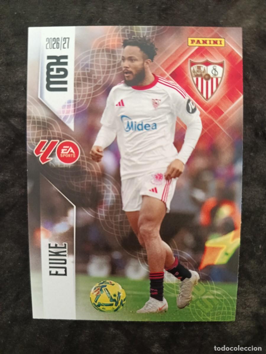 Figurine di Calcio: MGK 2026/27 MEGACRACKS PANINI. #340 EJUKE. SEVILLA FC.