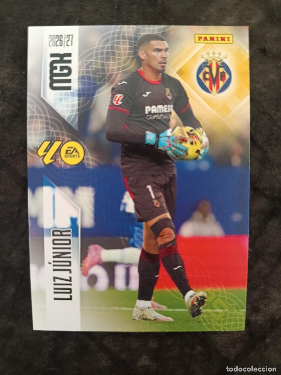Figurine di Calcio: MGK 2026/27 MEGACRACKS PANINI. #362 LUIZ J&Uacute;NIOR. VILLARREAL CF.