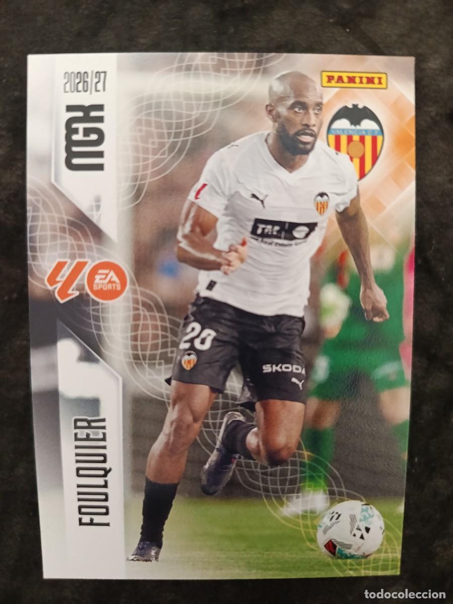 Cromos de f&uacute;tbol: MGK 2026/27 MEGACRACKS PANINI. #346 FOULQUIER. VALENCIA C.F.