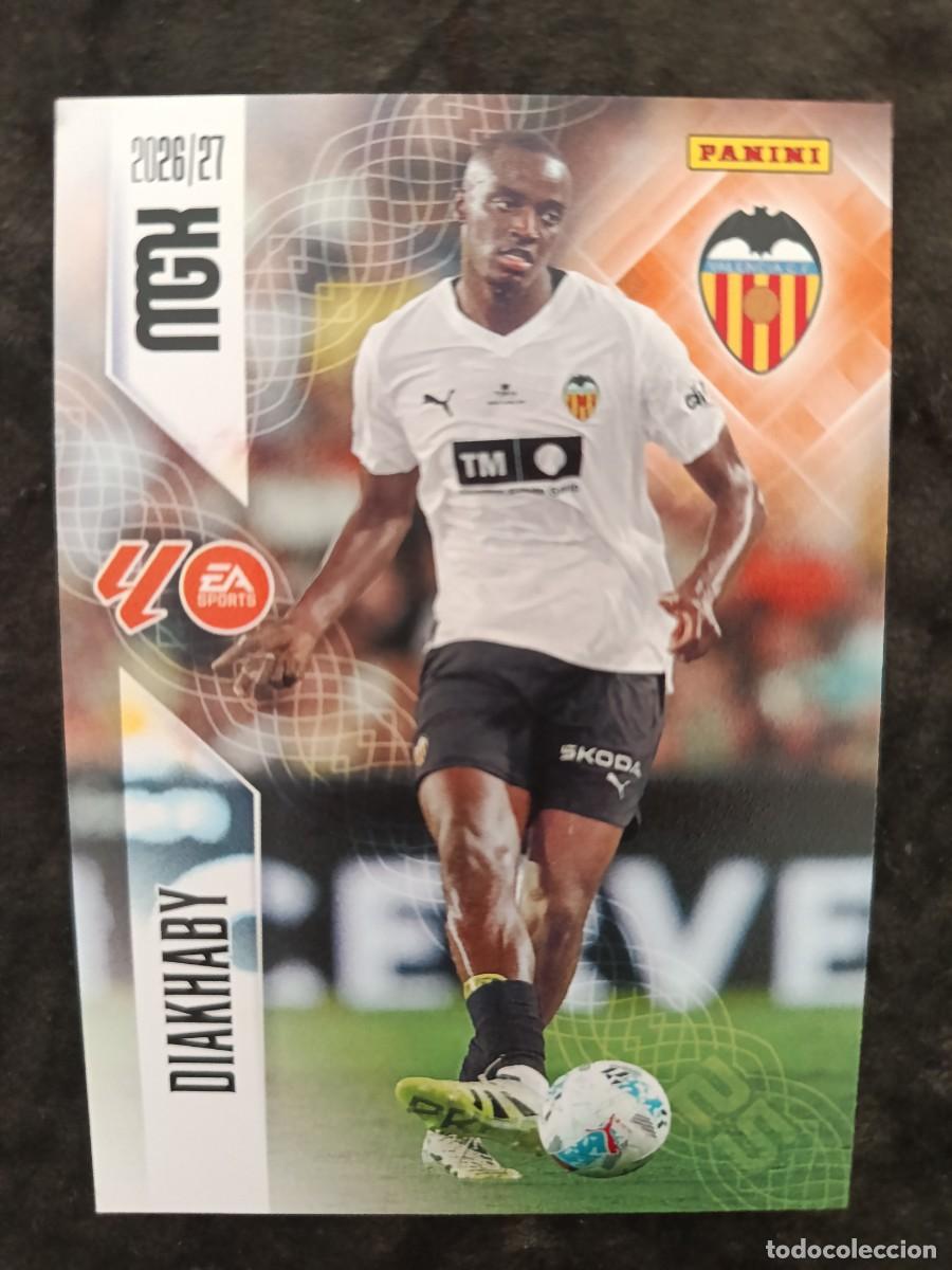 Cromos de f&uacute;tbol: MGK 2026/27 MEGACRACKS PANINI. #347 DIAKHABY. VALENCIA C.F.