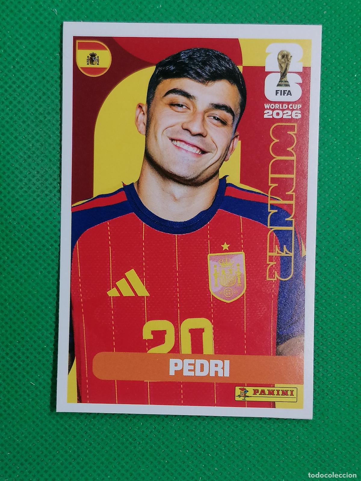 Cromos de Futebol: 21 PEDRI ESPA&Ntilde;A WINNER POSTER ⚽ PANINI FIFA MUNDIAL WORLD CUP 26 2026 STICKER ⚽
