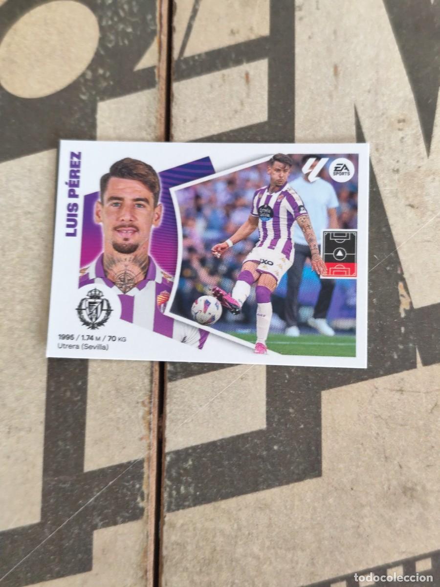 Figurine di Calcio: Luis P&eacute;rez N 5 Valladolid Liga Este 24/25 sin pegar
