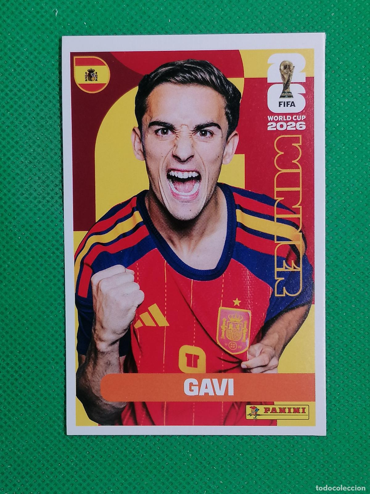 Cromos de f&uacute;tbol: 10 GAVI ESPA&Ntilde;A WINNER POSTER ⚽ PANINI FIFA MUNDIAL WORLD CUP 26 2026 STICKER ⚽