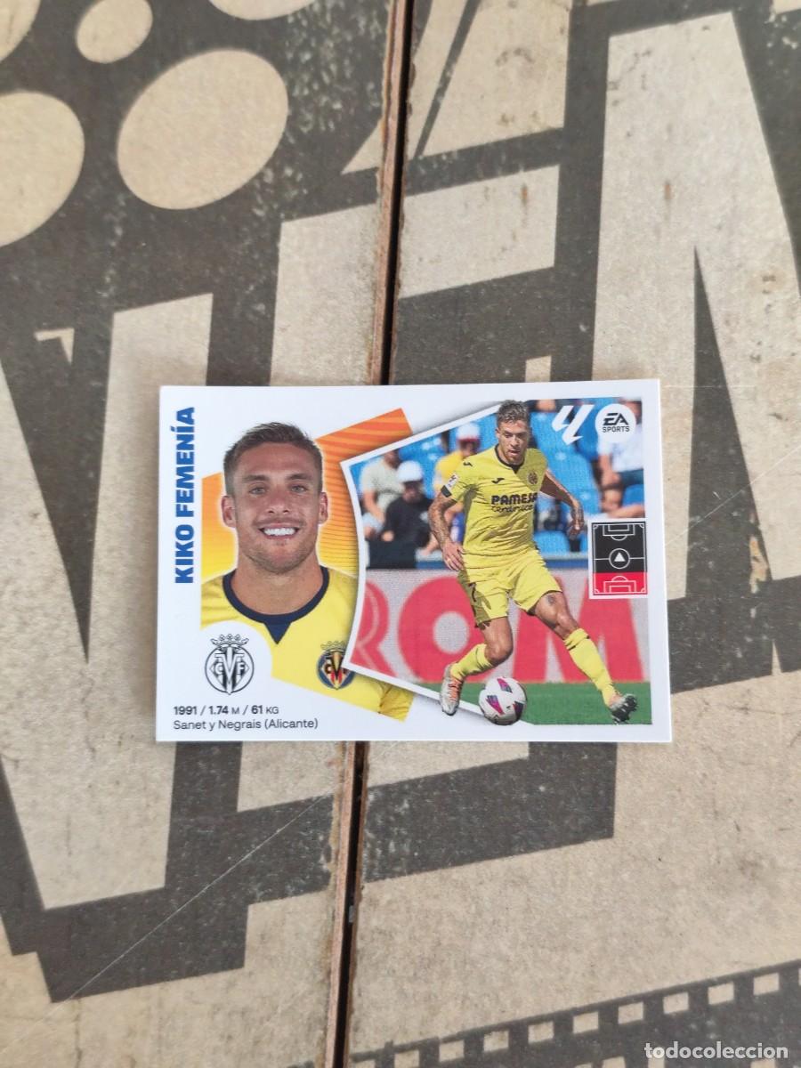 Cromos de f&uacute;tbol: Kiko Femenia N 6 Villarreal Liga Este 24/25 sin pegar