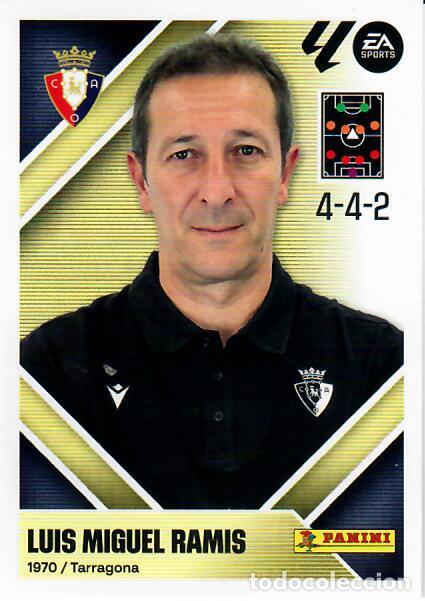 Cromos de f&uacute;tbol: CROMO PANINI LIGA 26 27 - N&ordm; 2 - LUIS MIGUEL RAMIS - OSASUNA
