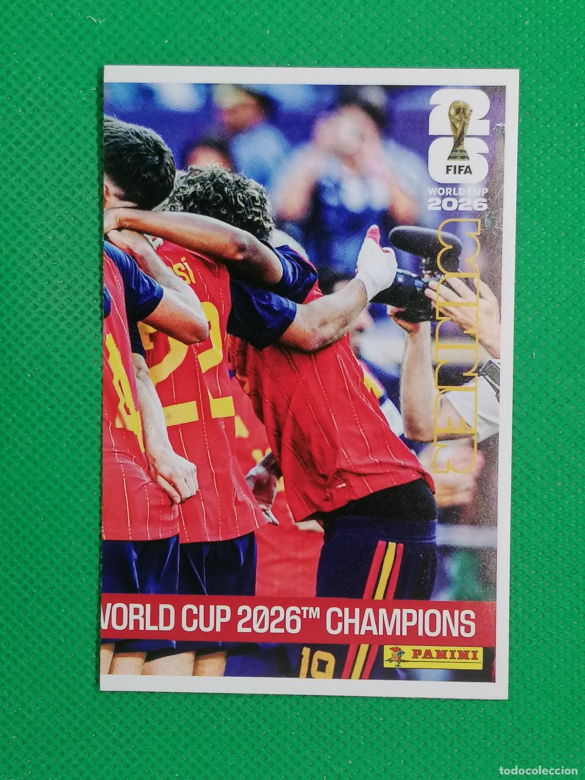 Cromos de f&uacute;tbol: 1D MOSAICO YAMAL ESPA&Ntilde;A WINNER POSTER ⚽ PANINI FIFA MUNDIAL WORLD CUP 26 2026 STICKER ⚽