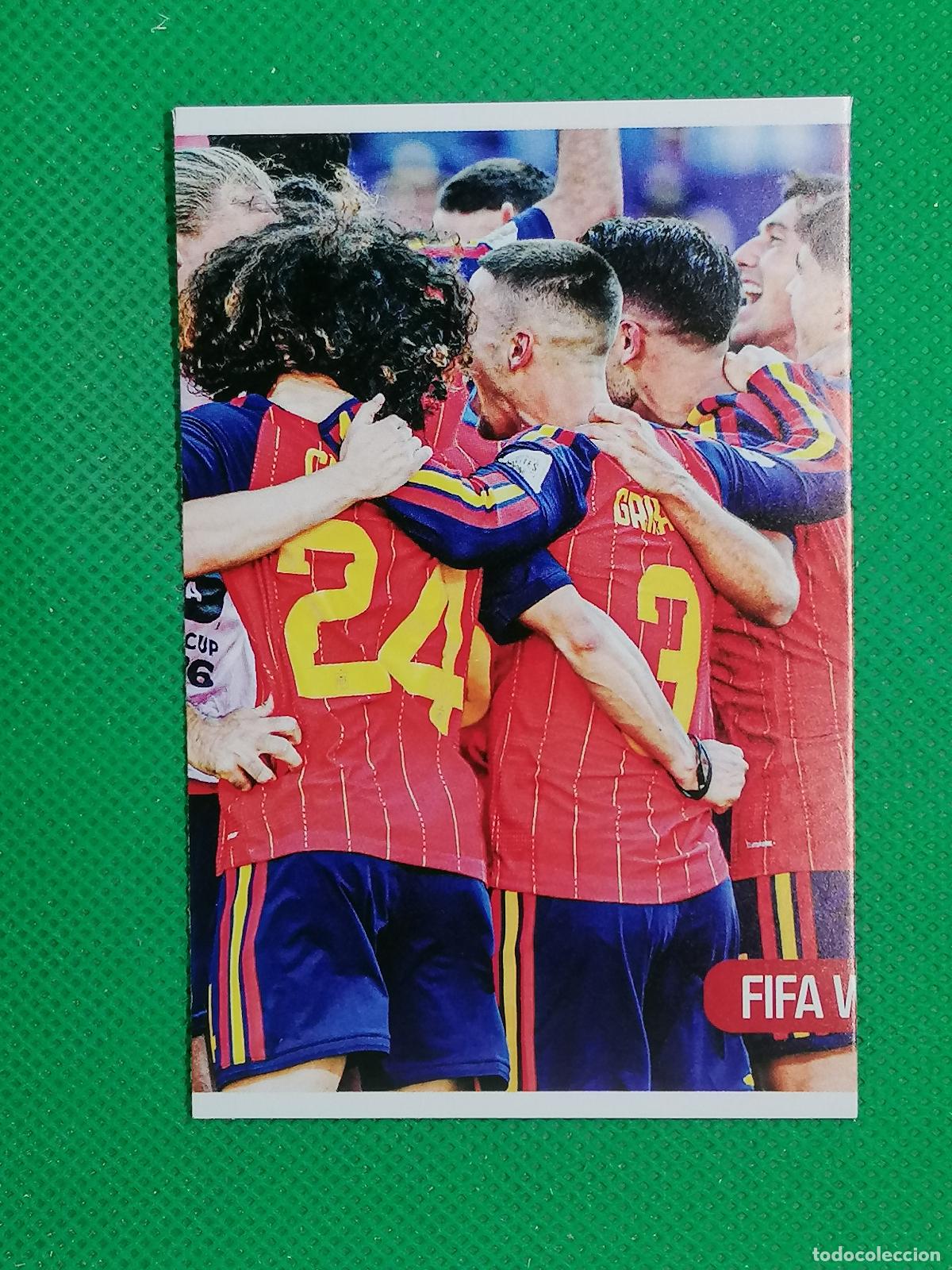 Cromos de f&uacute;tbol: 1C MOSAICO CUCURELLA GRIMALDO ESPA&Ntilde;A WINNER POSTER ⚽ PANINI FIFA MUNDIAL WORLD CUP 26 2026 STICKER ⚽