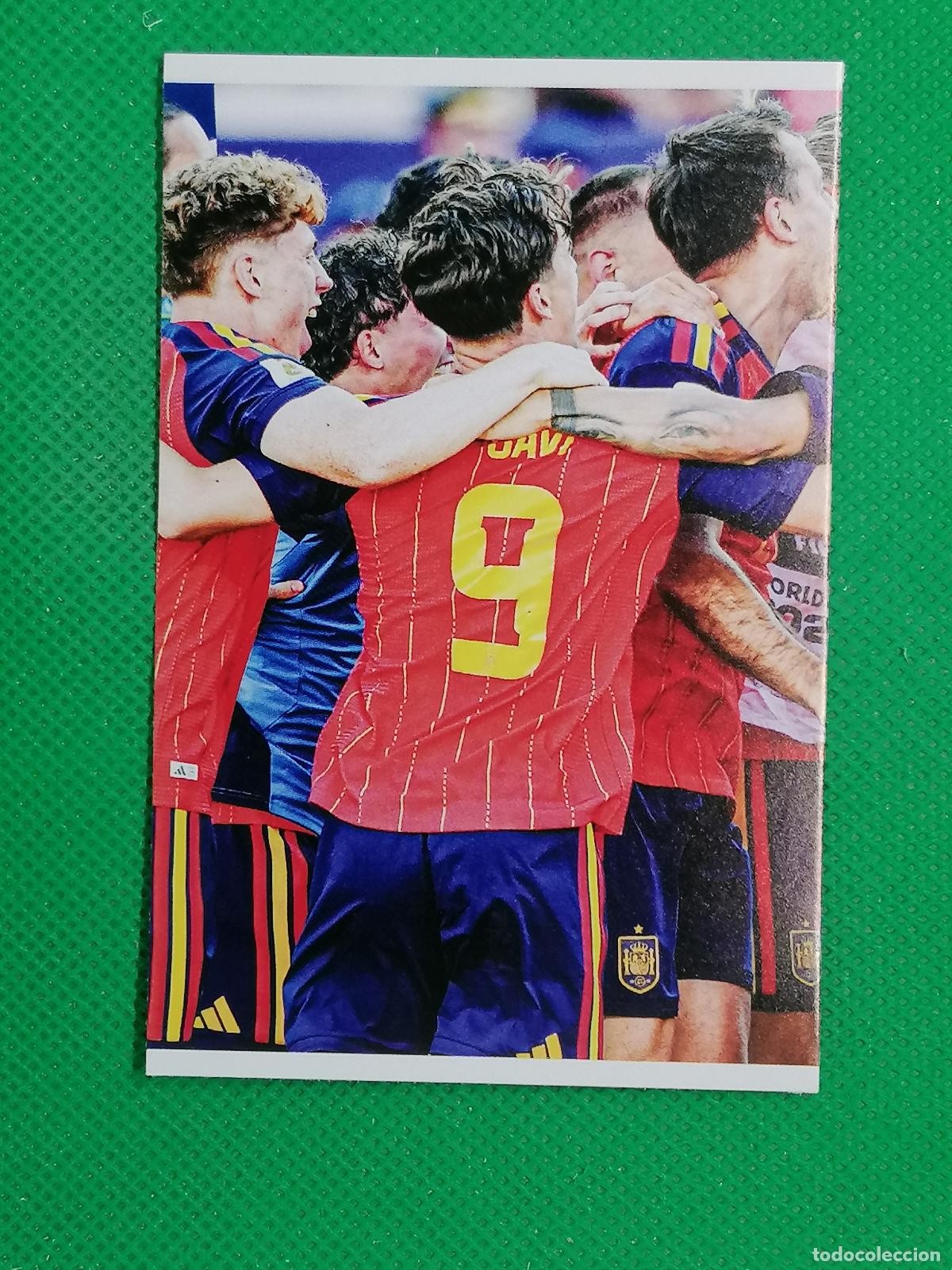 Cromos de f&uacute;tbol: 1B MOSAICO GAVI OYARZABAL ESPA&Ntilde;A WINNER POSTER ⚽ PANINI FIFA MUNDIAL WORLD CUP 26 2026 STICKER ⚽