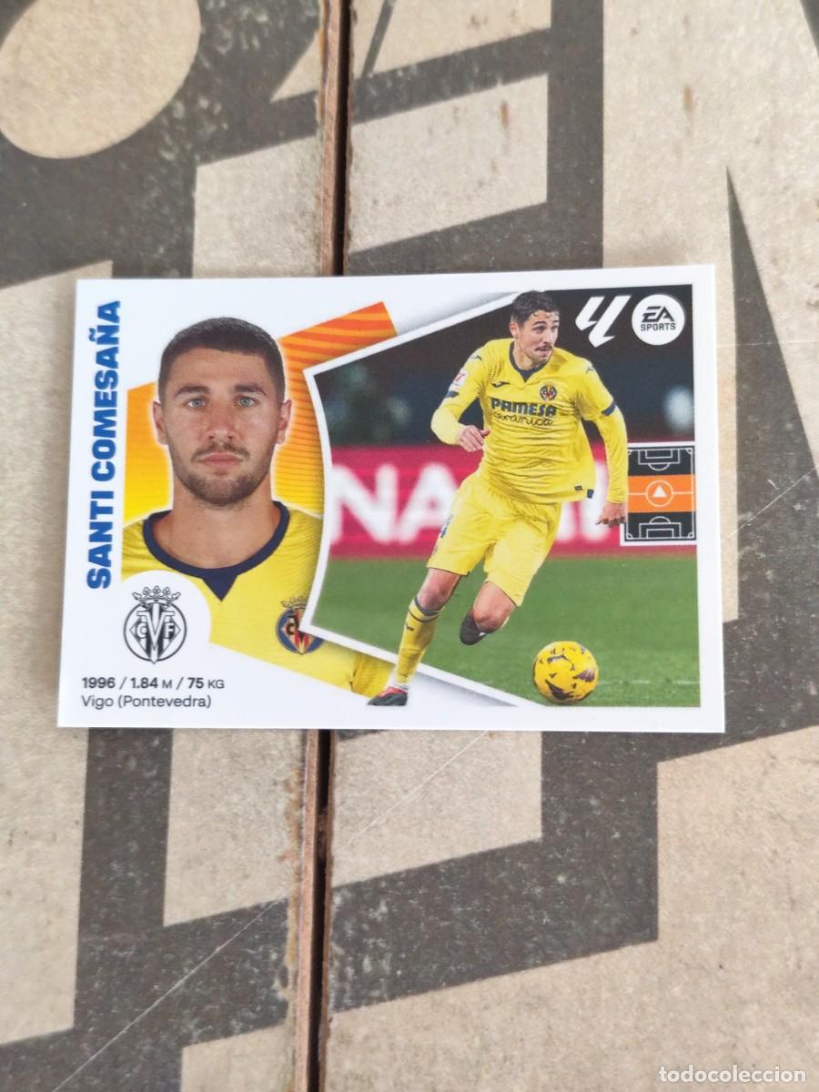 Cromos de f&uacute;tbol: Santi Comesa&ntilde;a N 11 Villarreal Liga Este 24/25 sin pegar