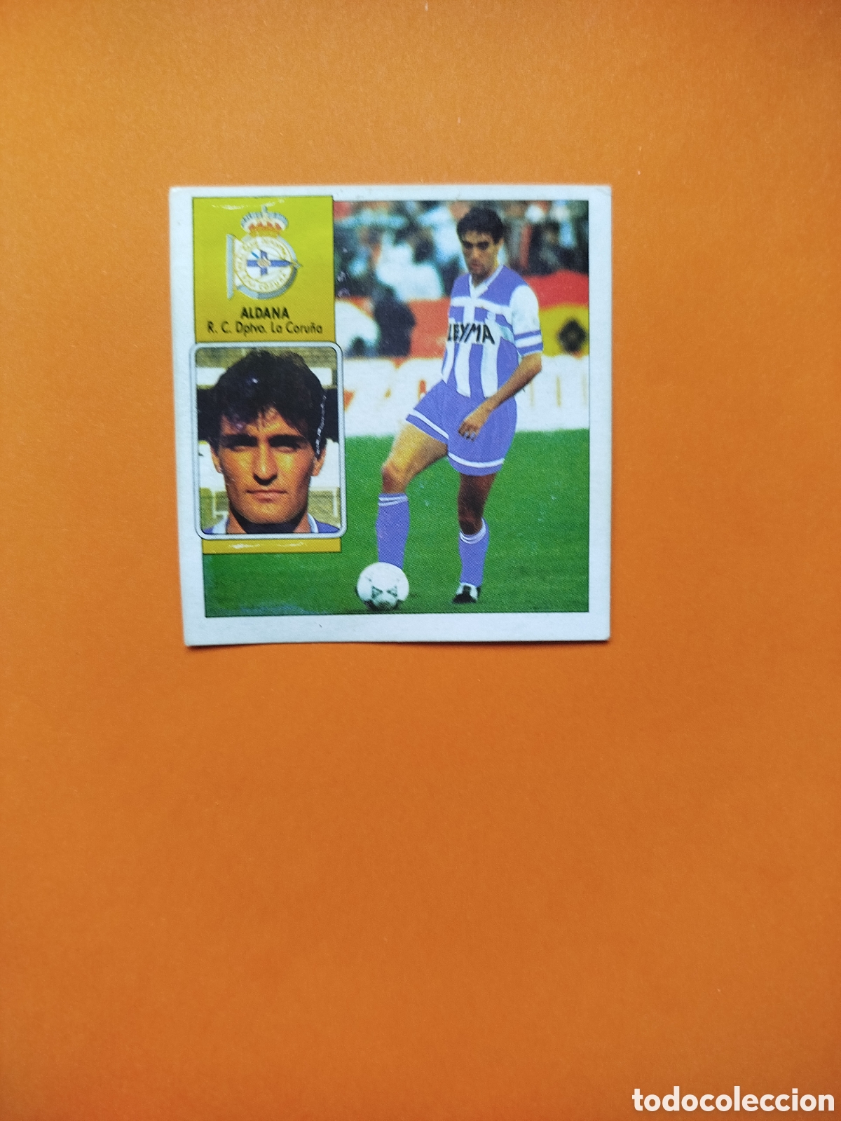 Cartes &agrave; collectionner de Football: FICHAJE 10 ALDANA DEPORTIVO LIGA ESTE 92-93-DESPEGADO