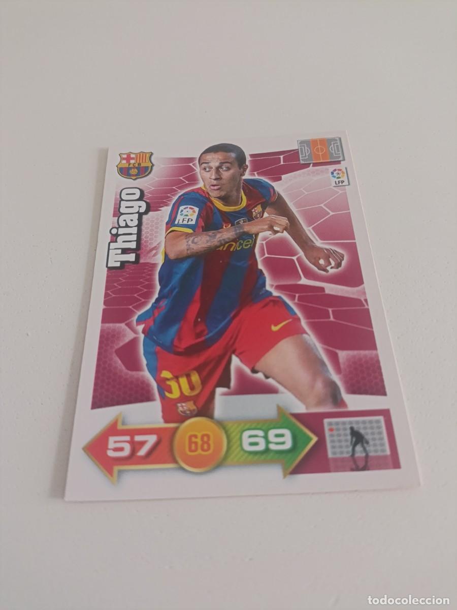 Figurine di Calcio: Adrenalyn 2010/11 Thiago Barcelona