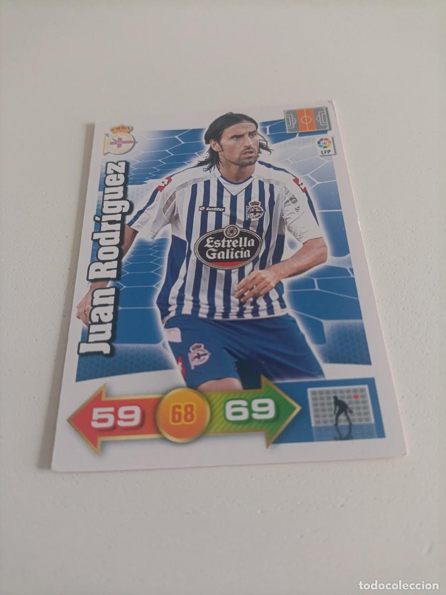 Football Stickers: Adrenalyn 2010/11 Juan Rodr&iacute;guez Deportivo de la Coru&ntilde;a