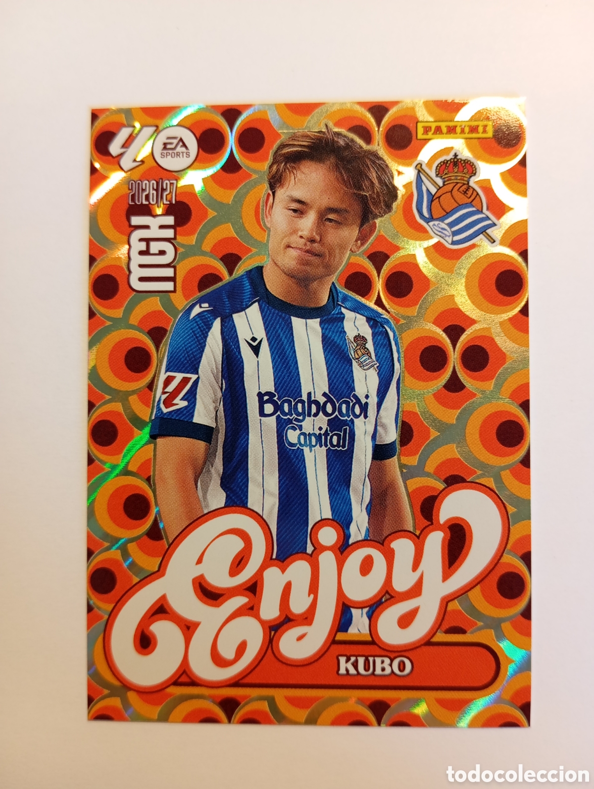 Cromos de Futebol: 384 KUBO ENJOY PANINI MEGACRACKS 26 27