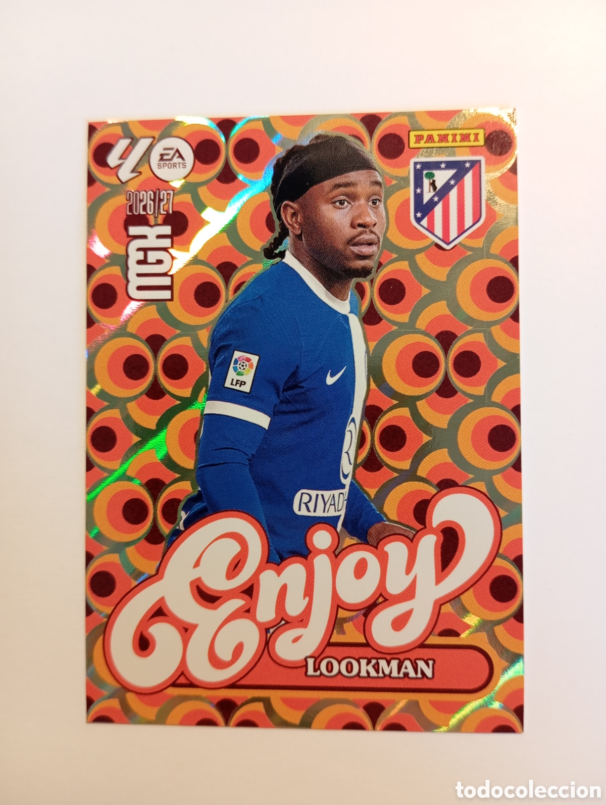 Cromos de f&uacute;tbol: 385 LOOKMAN ENJOY PANINI MEGACRACKS 26 27