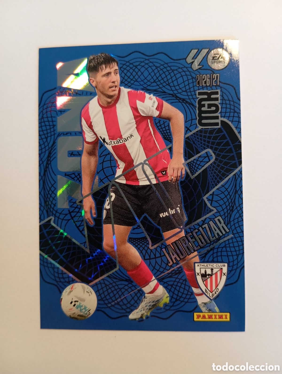 Cromos de f&uacute;tbol: 398 JAUREGIZAR ZONA VIP PANINI MEGACRACKS 26 27