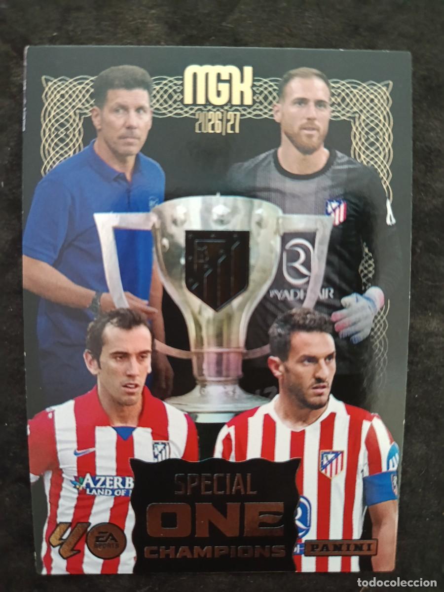 Cromos de f&uacute;tbol: MGK 2026/27 MEGACRACKS PANINI. #AT. MADRID &rdquo;SPECIAL ONE CHAMPIONS&rdquo;.