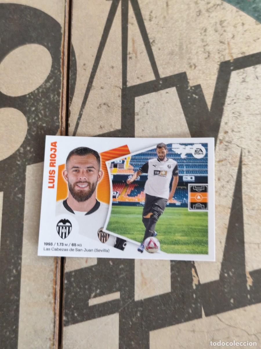 Cromos de f&uacute;tbol: &Uacute;ltimos Fichajes Luis Rioja N 38 Valencia Liga Este 24/25 sin pegar