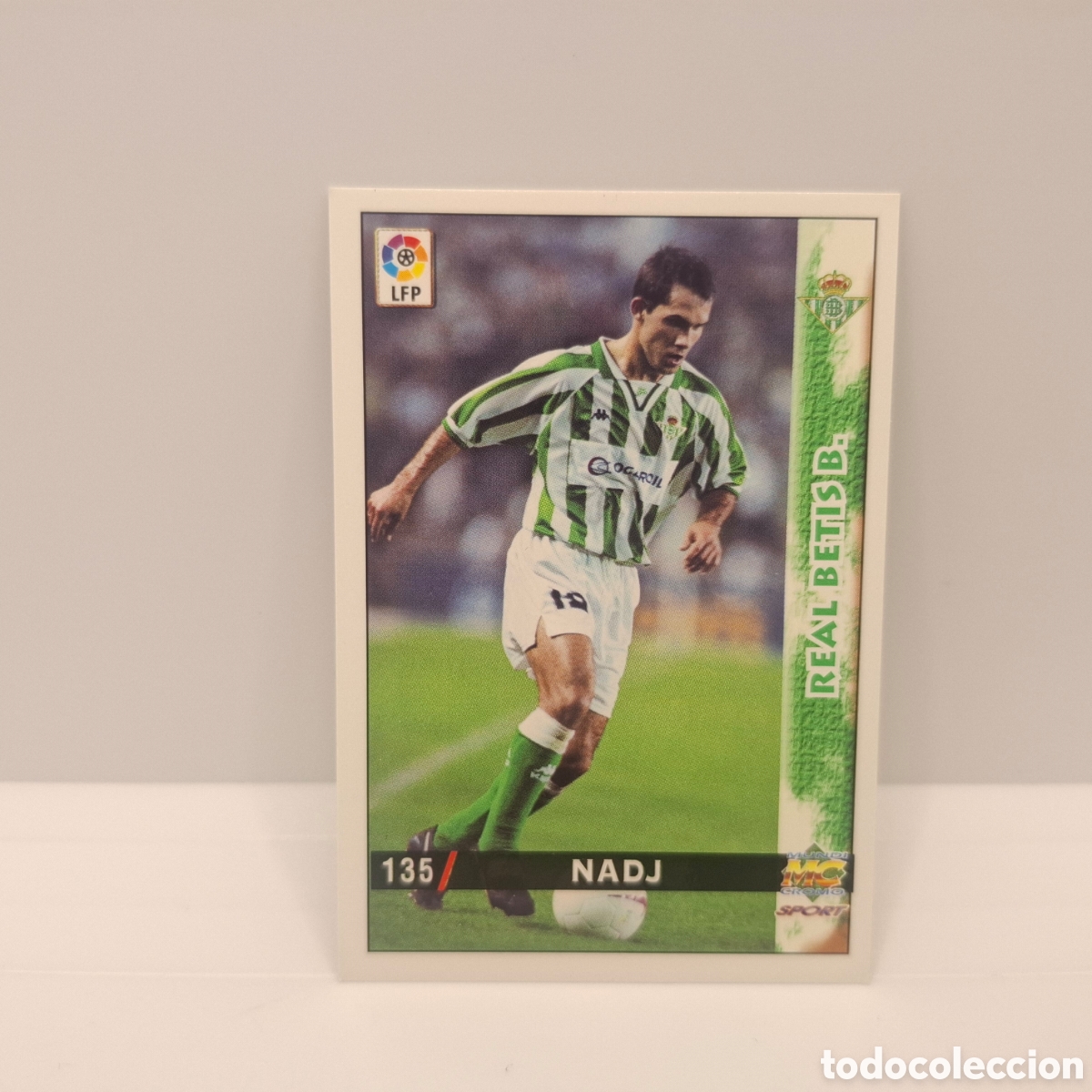 Cromos de f&uacute;tbol: Real Betis -N&ordm; 135 Nadj - Nadj -Mundicromo Las Fichas de la Liga 1998-1999-98-99
