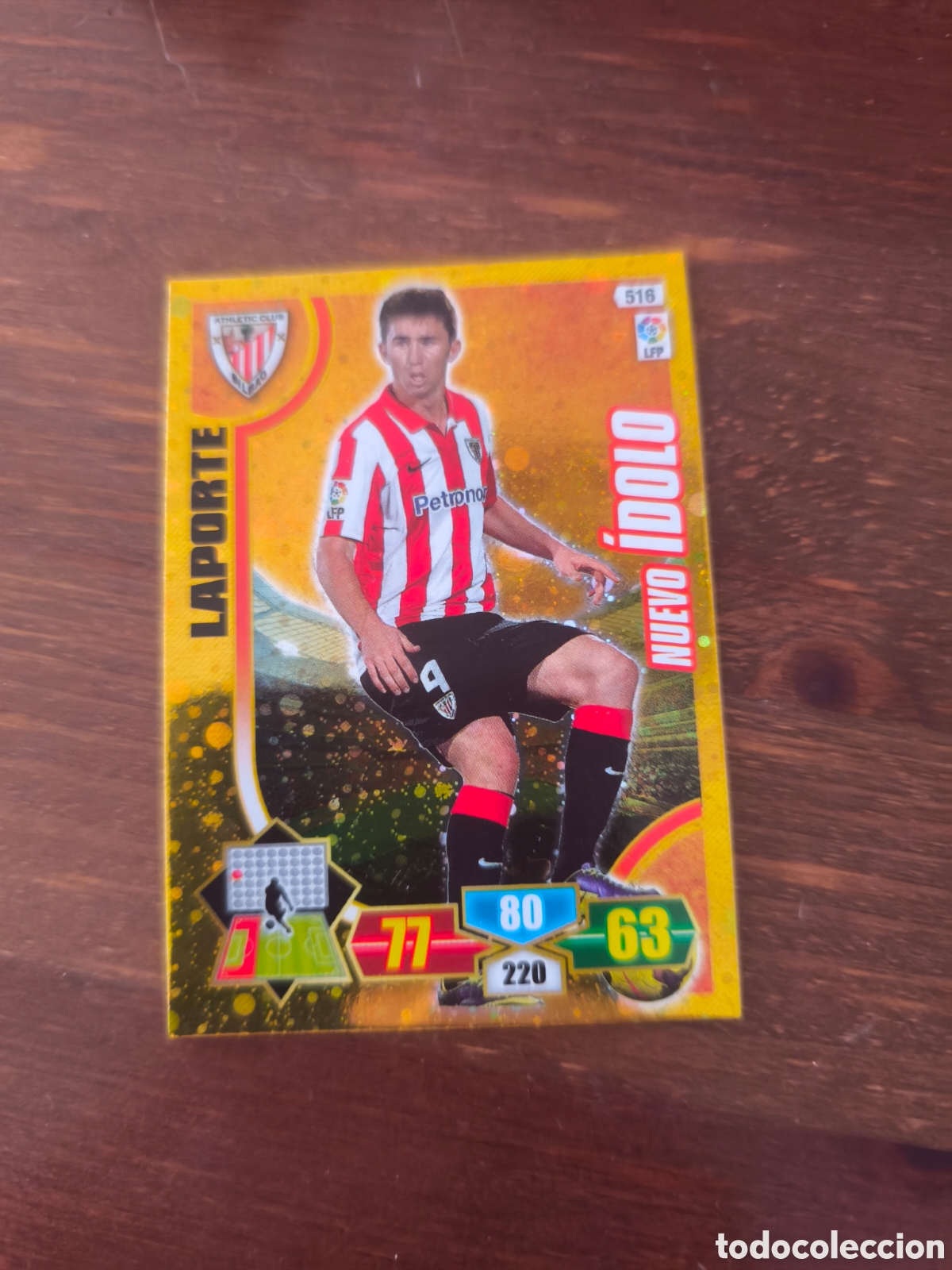 Cromos de f&uacute;tbol: Laporte nuevo &iacute;dolo adrenalyn Bilbao 13/14