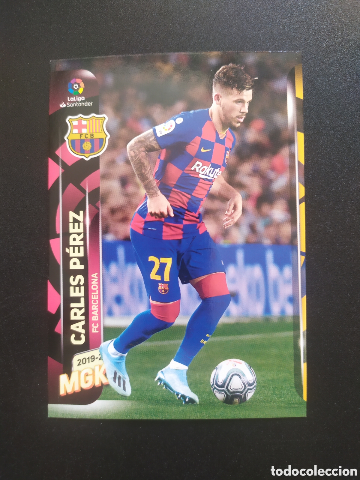 Cromos de f&uacute;tbol: Megacracks 2019 2020 19 20 panini Carles P&eacute;rez n&deg; 69 bis Barcelona