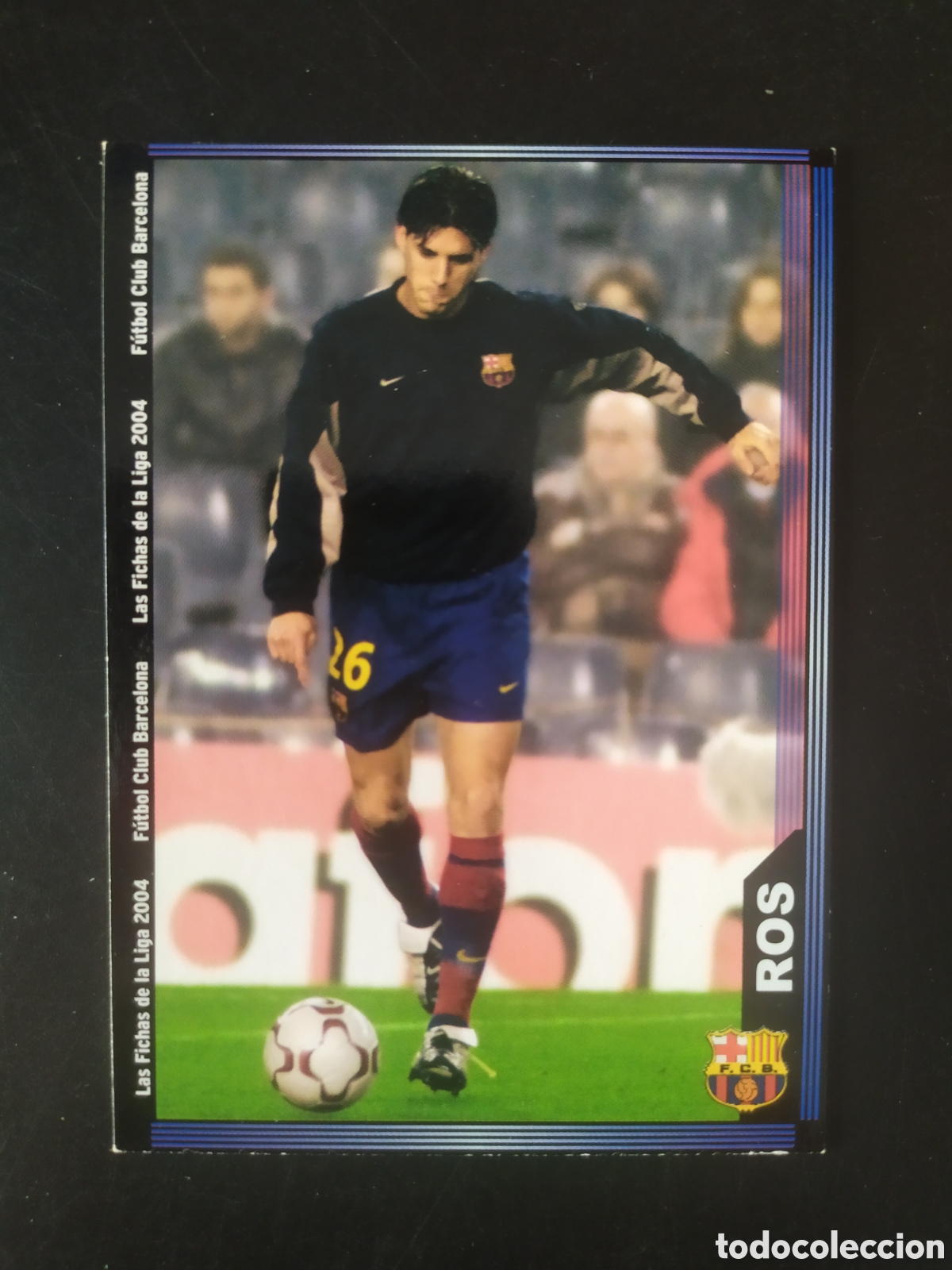 Figurine di Calcio: Mundicromo fichas Liga 2003 2004 03 04 Ros n&deg; 730 Barcelona
