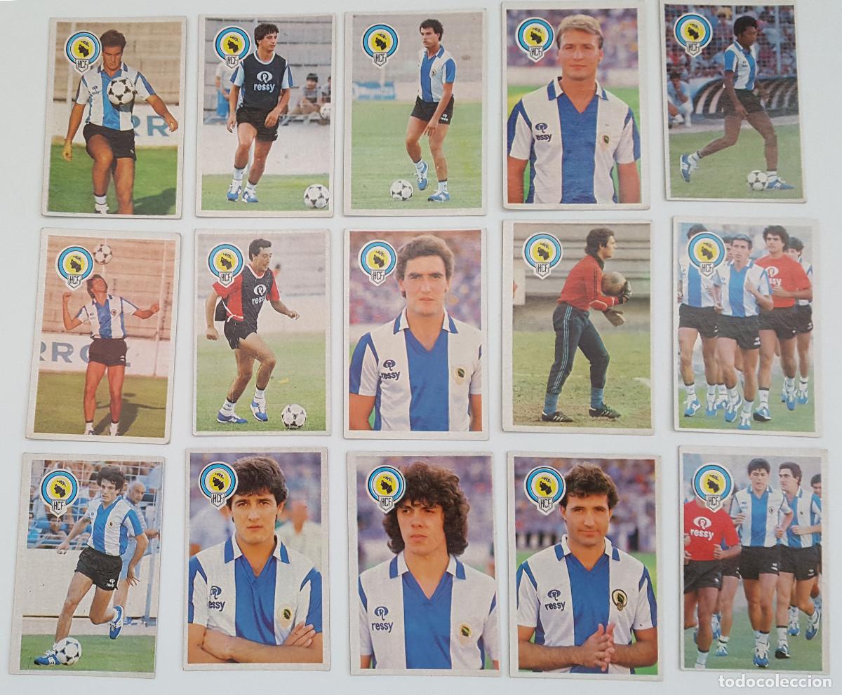 Figurine di Calcio: LOTE 15 CROMOS H&Eacute;RCULES CLUB DE FUTBOL, ESPORT, MARADONA LIGA 1&ordf; DIVISI&Oacute;N 1984 85, SIN PEGAR