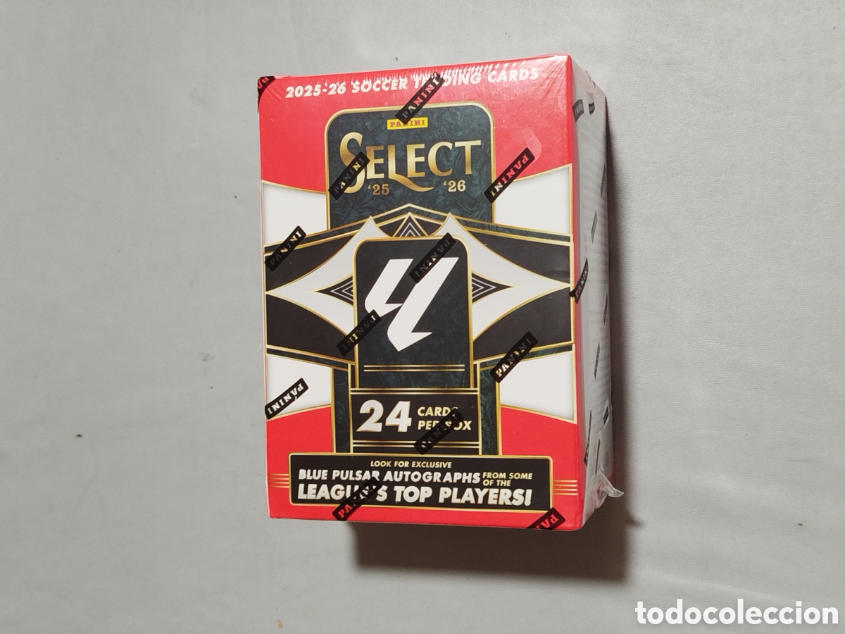 Figurine di Calcio: Panini Select la liga 25-26 blaster box