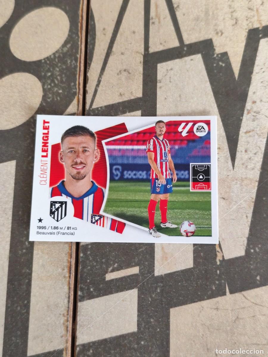 Figurine di Calcio: &Uacute;ltimos Fichajes Lenglet N 56 Atl&eacute;tico de Madrid Liga Este 24/25 sin pegar