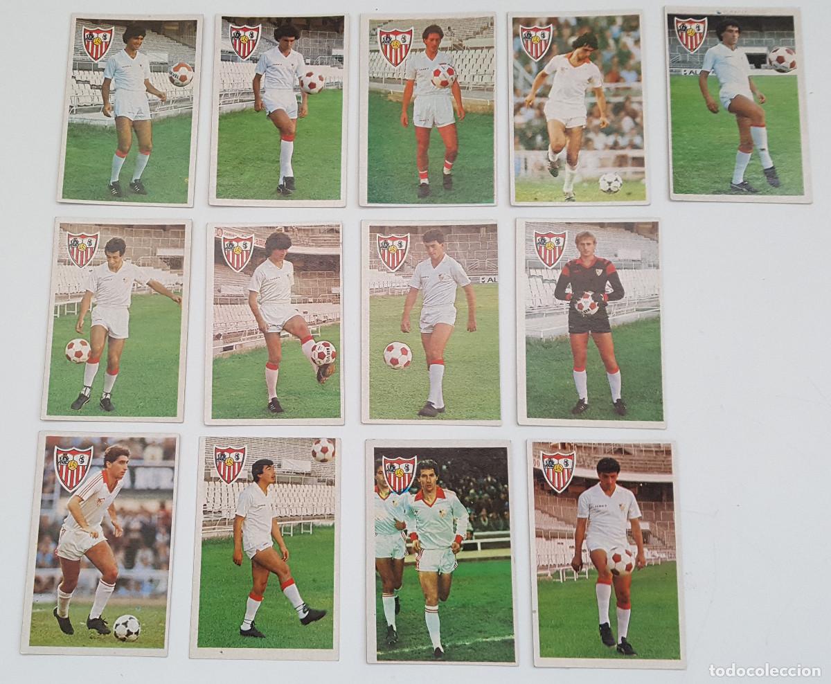 Football Stickers: LOTE 13 CROMOS SEVILLA FUTBOL CLUB, CROMO ESPORT, MARADONA LIGA 1&ordf; DIVISI&Oacute;N 1984 85, SIN PEGAR