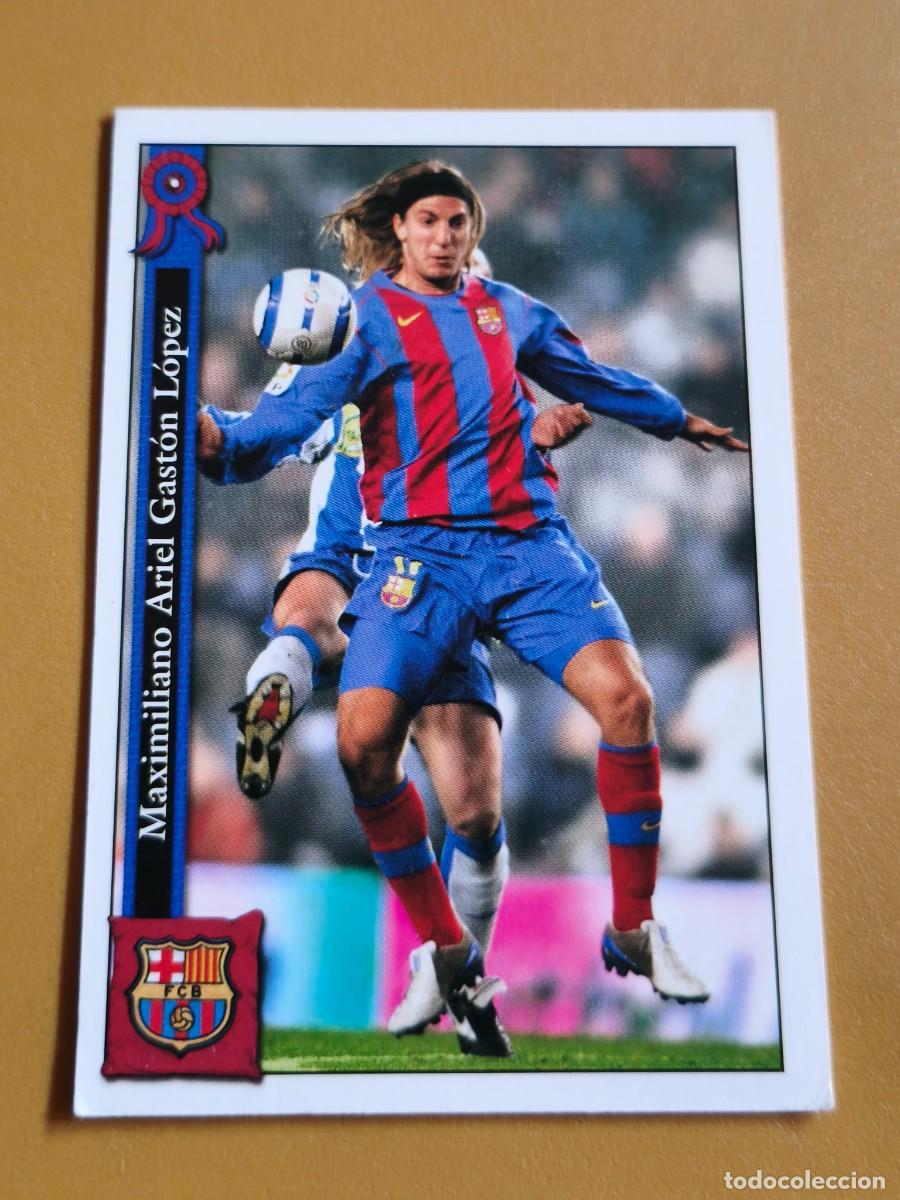 Football Stickers: maxi lopez, liga 2005 06 barcelona