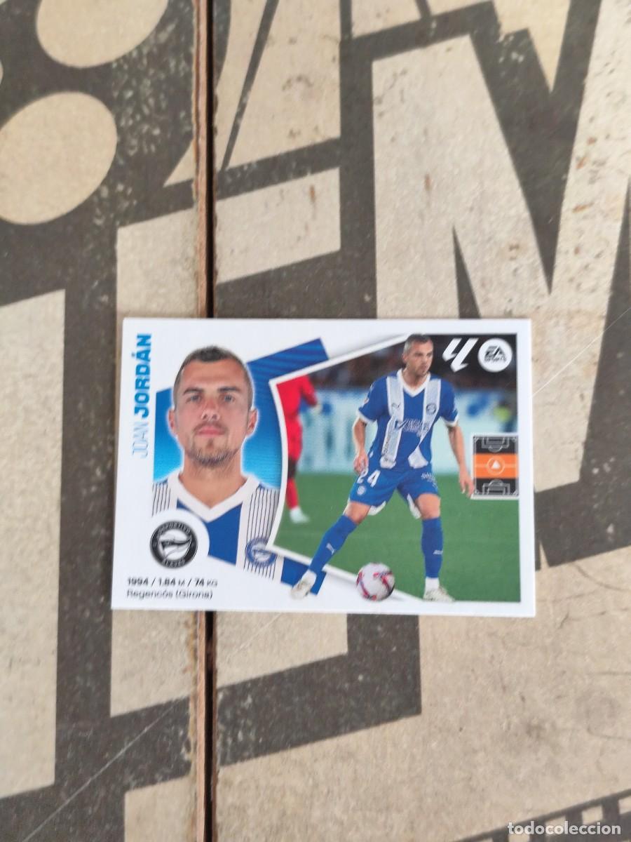 Figurine di Calcio: &Uacute;ltimos Fichajes Jordan N 58 Alaves Liga Este 24/25 sin pegar