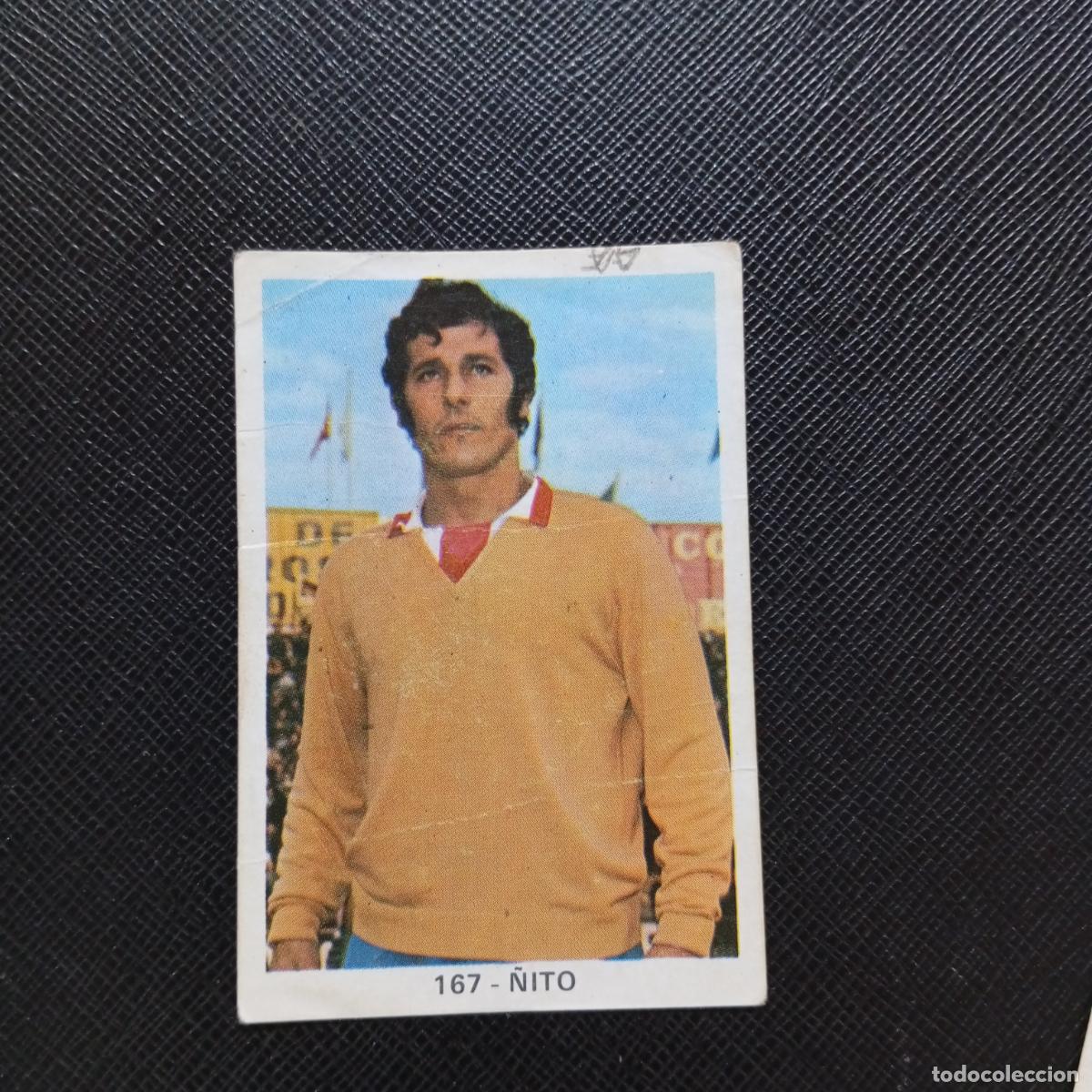 Figurine di Calcio: 167 &Ntilde;ITO GRANADA RUIZ ROMERO 1970 1971 CROMO FUTBOL 70 MEJICO 71 - SIN PEGAR - A32 PG29