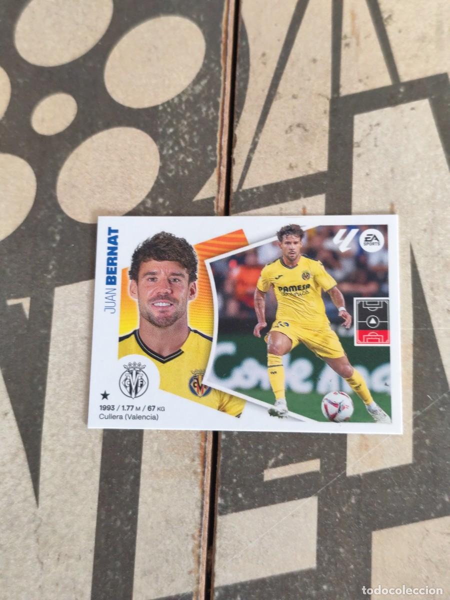 Football Stickers: &Uacute;ltimos Fichajes Bernat N 60 Villarreal Liga Este 24/25 sin pegar