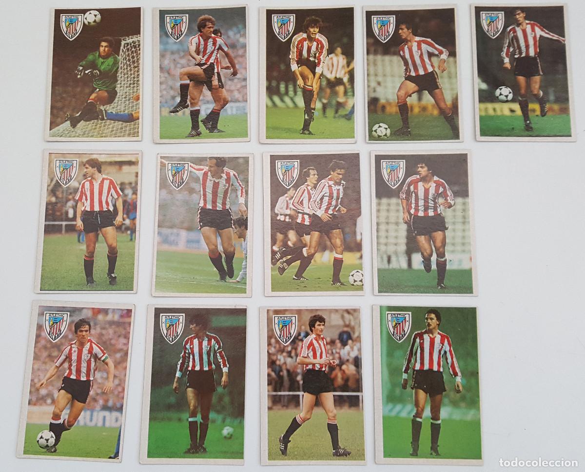 Cromos de f&uacute;tbol: LOTE 13 CROMOS ATHLETIC CLUB DE BILBAO, ESPORT, MARADONA LIGA 1&ordf; DIVISI&Oacute;N 1984 85, SIN PEGAR
