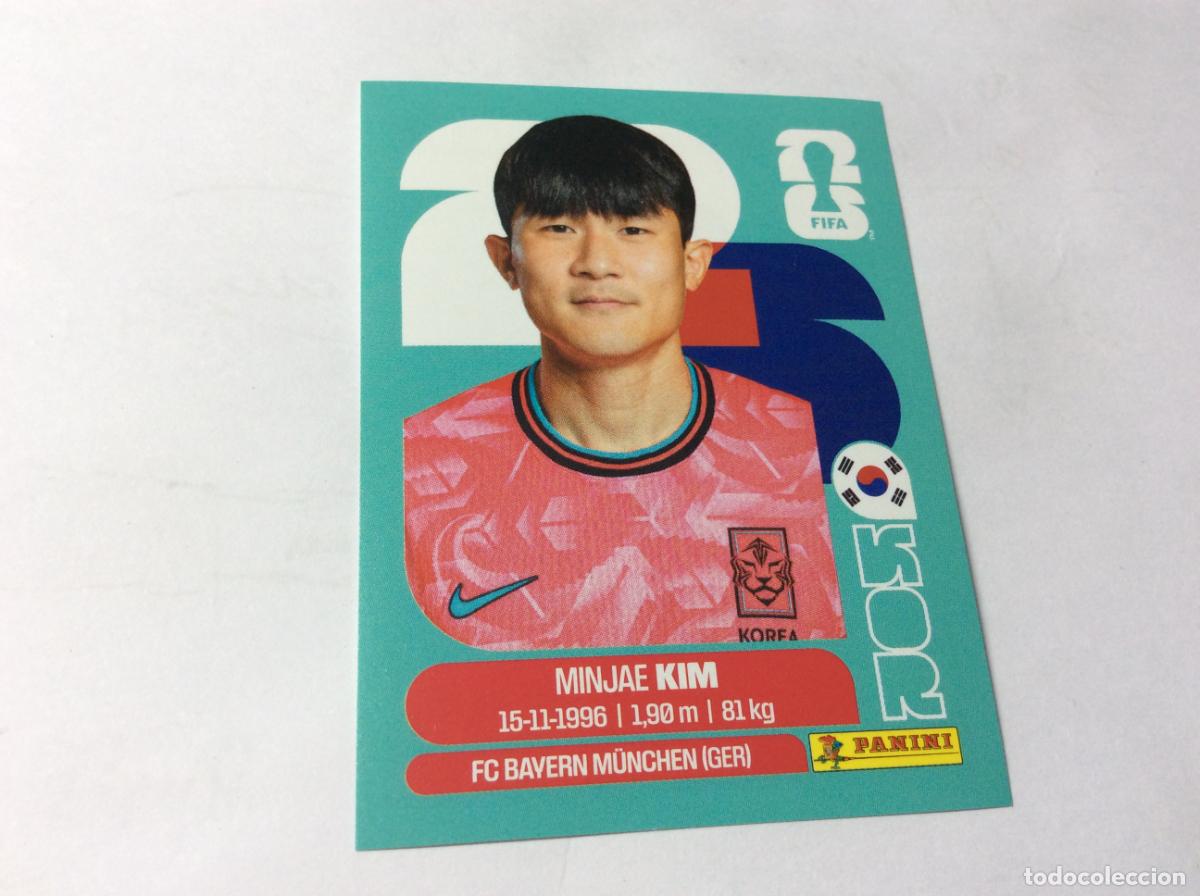 Cromos de f&uacute;tbol: KOR4 KOR 4 Minjae Kim Corea del Sur Cromo Sticker FIFA World Cup 2026 26 Panini