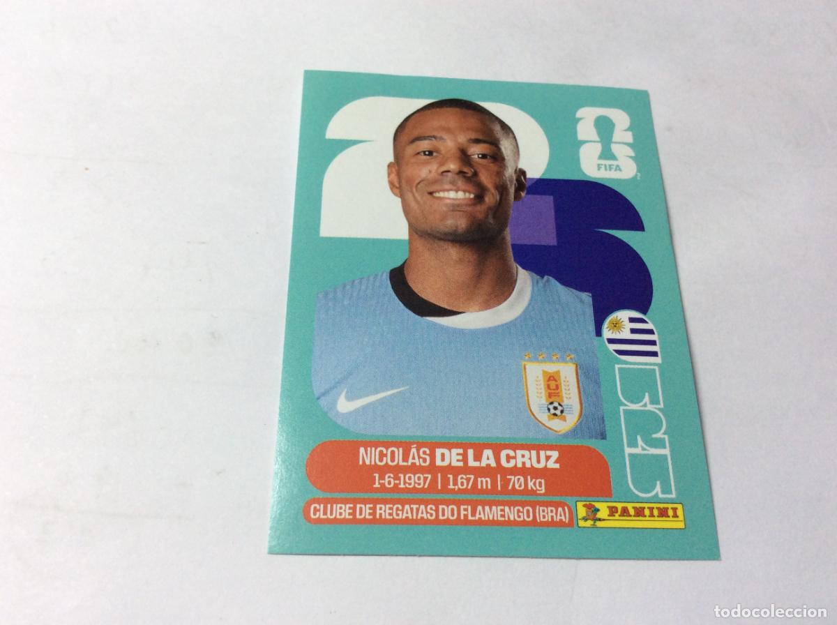 Cromos de f&uacute;tbol: URU15 URU 15 Nicol&aacute;s de la Cruz URUGUAY Cromo Sticker FIFA World Cup 2026 26 Panini